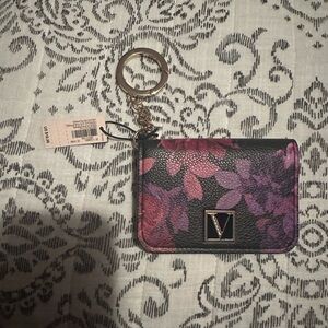 Victoria Secret keychain 4 slot wallet with outer ID slot